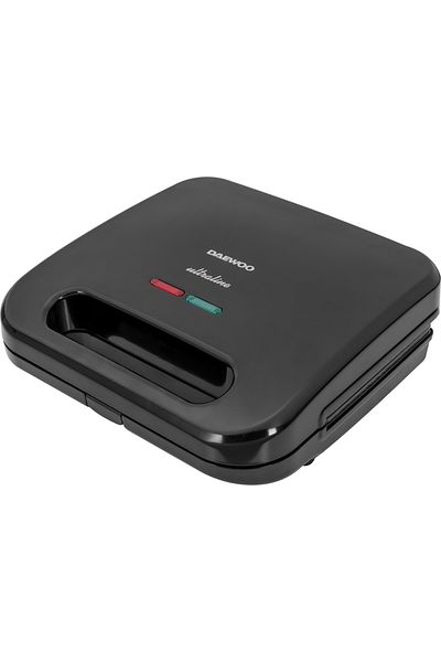 Daewoo Sandwich maker 3in1 Daewoo DSM300, Putere 800W, placi neaderente, placi Interschimbabile, sandwich