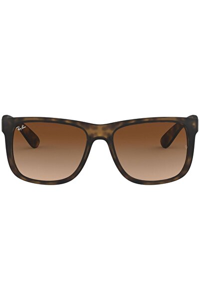 Ray-Ban Ray-Ban Justin RB4165 865/T5 – Polarized Sunglasses, Havana Matte, Brown Gradient Lenses