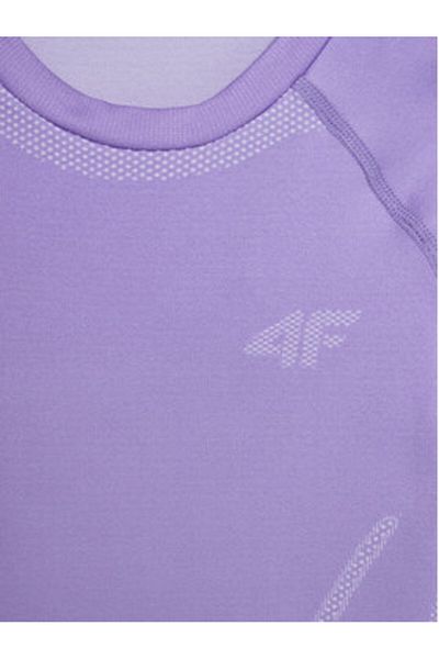 4F Girl Thermoactive Underwear Set 4FJWAW24USEAF150 Purple