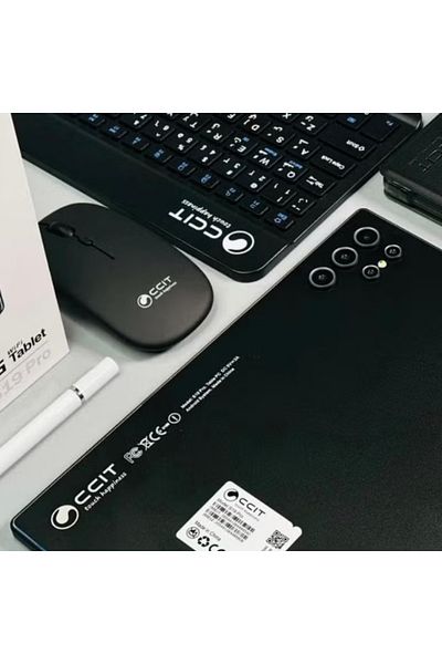 CCIT S19 Pro 5G Tablet, 10.8-inch screen, 8GB RAM, 512GB storage, 10,000mAh battery, with keyboard and mouse