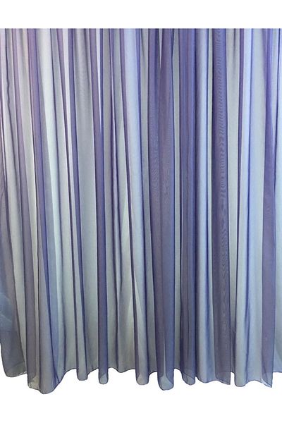 Liz Line Simple veil curtain, various colors and sizes, from the "Basic" collection by Liz Line, with drapery.
