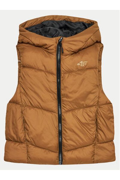 4F Boy Vest 4FJWAW24TVJAM134 Brown
