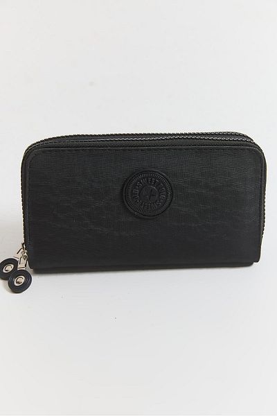 Raneel Kazançlı Alışveriş Zippered Multi-Eye Large Size Wallet Black