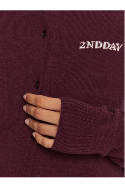 2nd Day 2ndday Women's Cardigan 2245341408 Burgundy