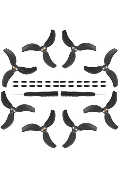 DJI Craznick 8 Pack Propellers for DJI Avata 2 Replacement Propeller Blades Low Noise Wings 3032