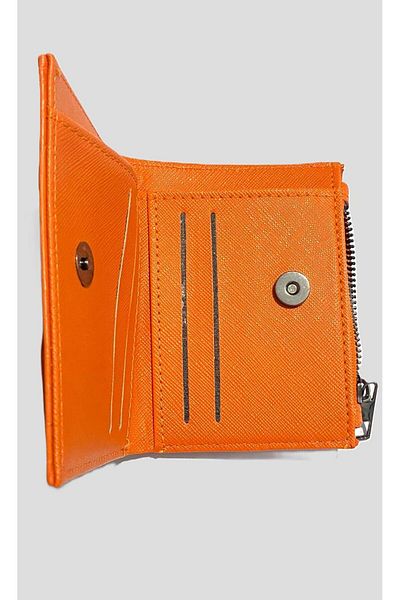 Raneel Kazançlı Alışveriş Multi-pocket zippered wallet orange