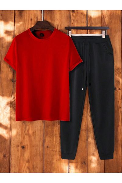 uyguntarz Unisex Outer Banks Design Printed Tshirt Tracksuit Set