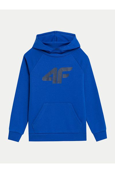 4F Hanorac pentru băieți 4FJWSS24TSWSM0925 Albastru