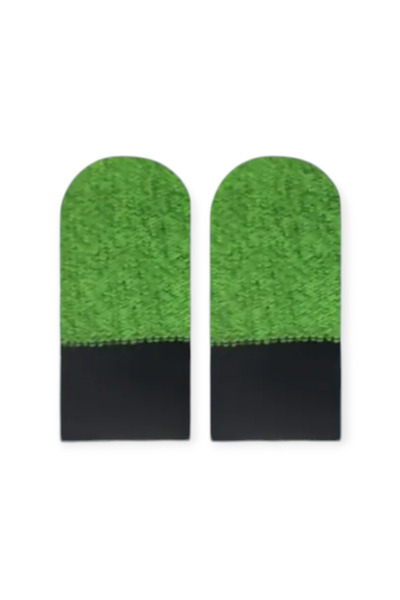 gökkuşağı store Yeşil Siyah Oyun Parmaklık Eldiveni Mobil Oyun Eldiveni Ter Tutmaz Renk Yeşil 2 Adet 1çift