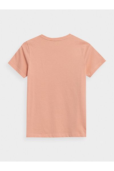 4F Tricou băieți 4FJSS23TTSHM288 roz