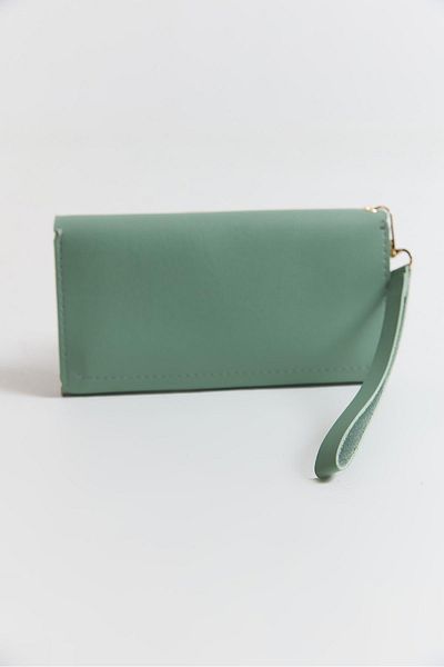 Raneel Kazançlı Alışveriş Multi-Compartment Wallet with Phone Compartment Green