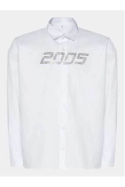 2005 Unisex Shirt Glittered Shirt White