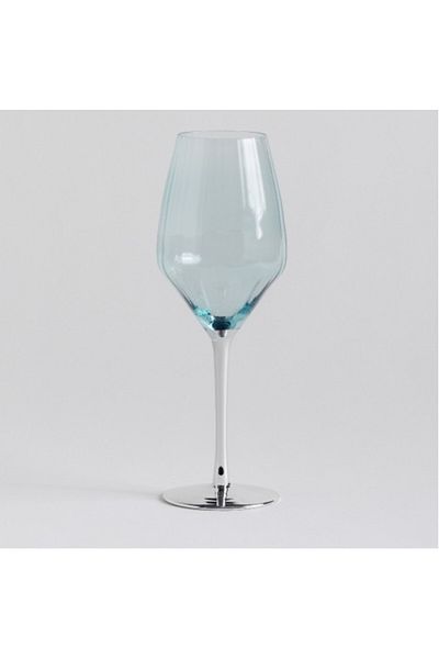 HomeVibes Pahar vin TONDA blue 480 ml