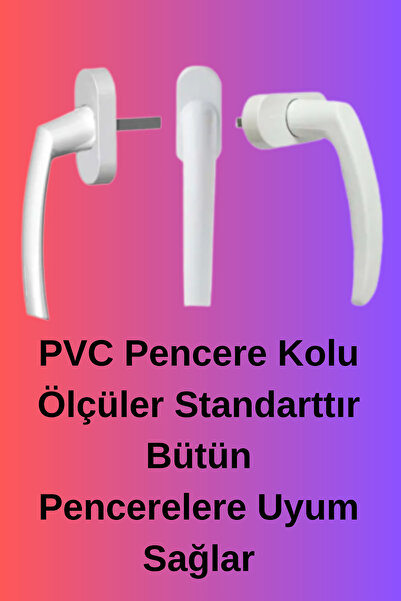 Genel Markalar PVC Pencere Kolu Pimapen Kolu Kaliteli Plastik 1 Adet Garantisiz Sağ Kapı Kolu Plastik TR Nemli bir