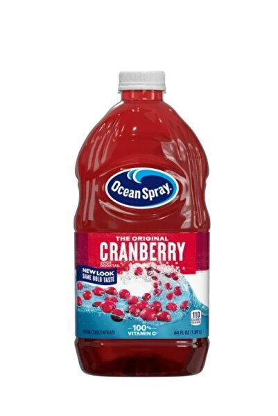 Ocean Spray Cranberry Juıce Kızılcık Meyve Suyu 1,89 ml