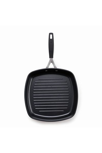 MasterPro Grill pan with non-stick coating SMART 28x28 cm silver
