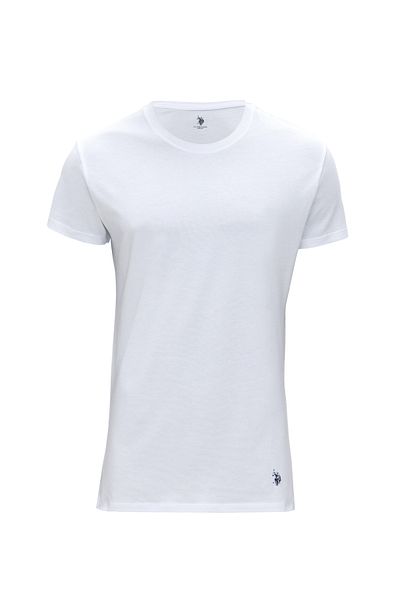 U.S. Polo Assn. Men's White Underwear Top 50310730-Vr013