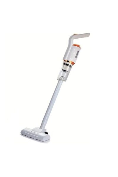 coshop Aspirator vertical, 2 in 1, fara sac, autonomie 20 min, alb