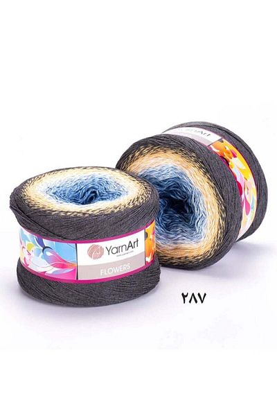 Yarnart Yarn Art Flowers Turkish Threads 2 Spools