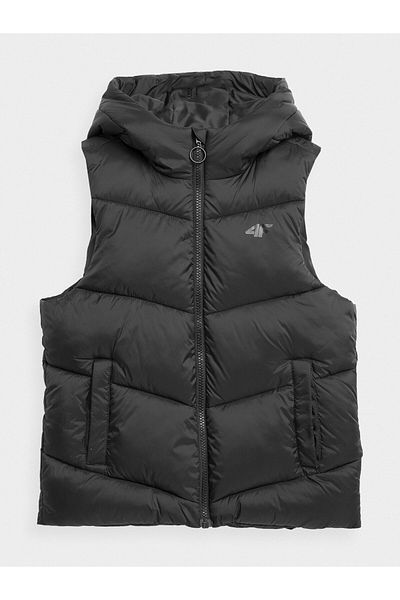 4F Girl Vest TVJAF045 Black