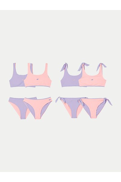 4F Costum de baie pentru fete 4FJWSS24UBKSF024 Portocaliu