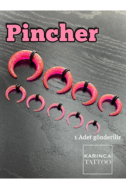 Karınca Piercing Septum Renkli Pincher Piercing Genişletme Ear Stretcher Buffalo Taper Tünel Aparat