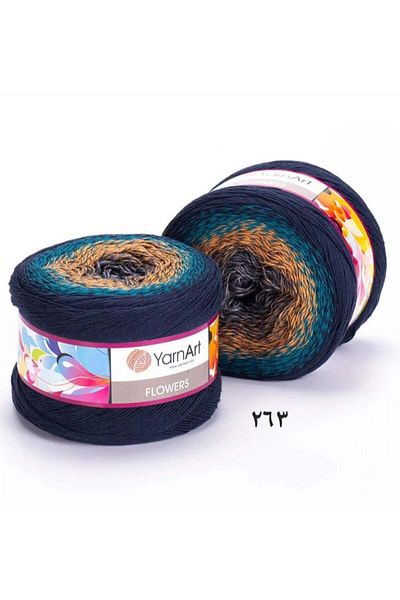Yarnart Yarn Art Flowers Turkish Threads 2 Spools