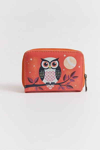 Raneel Kazançlı Alışveriş Multi-pocket zippered wallet orange