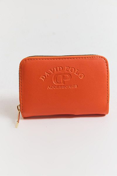 Raneel Kazançlı Alışveriş Multi-pocket zippered wallet orange