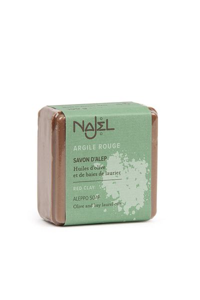 NAJEL Najel Aleppo soap with red clay 100g
