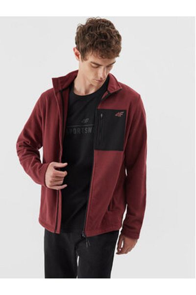 4F Men's Fleece TFLEM123 Burgundy