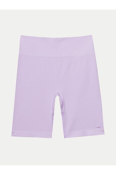 4F Pantaloni scurți sport pentru femei 4FWSS24TFSHF498 violet