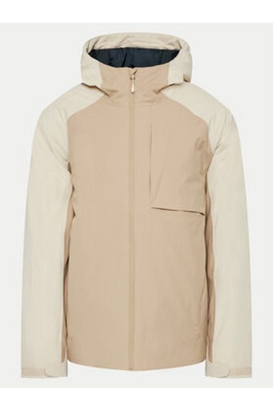 4F Men's Ski Jacket 4FWAW24TTJAM577 Beige