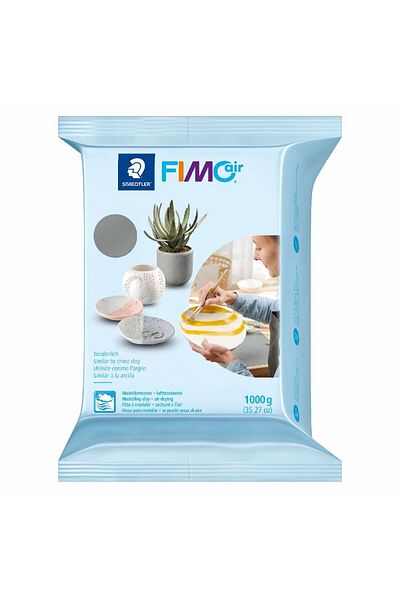 Bafimo FIMOair air-drying modeling clay 1000g Grey