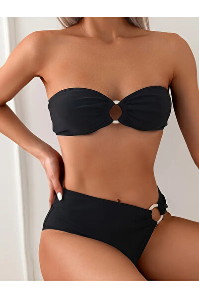 CN New Women's Bikini Set Strapless Set of 3