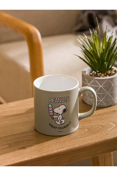 LC Waikiki Lcw Home Mixed Peanuts Printed Ceramic Mug 320 ml