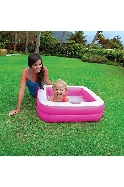 Intex Square Paddling Pool – 85cm x 85cm x 23cm