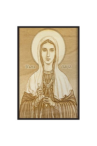 OEM Holy Gift Set – Icon and Prayer: Saint Emilia