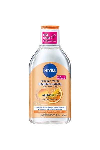NIVEA Nivea Energy Micellar Water, Vitamin C, 400 ml