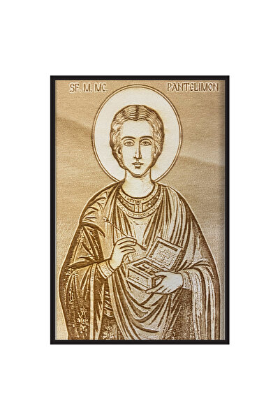 OEM Icoana Sfantul Pantelimon 40 cm