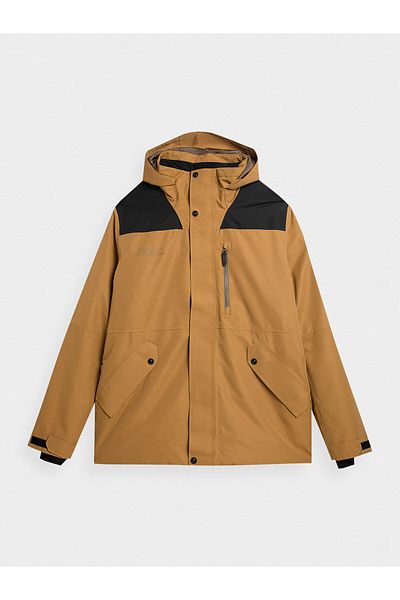 4F Men's Snowboard Jacket TTJAM288 Beige