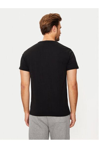 4F Tricou bărbătesc 4FWMM00TTSHM1844 Negru