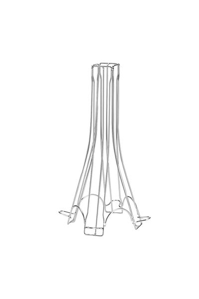 OEM Suport pentru de capsule de cafea, Metal, Pentru 32 de capsule Nespresso, 35.5 x 16 x 16 cm, Arginti