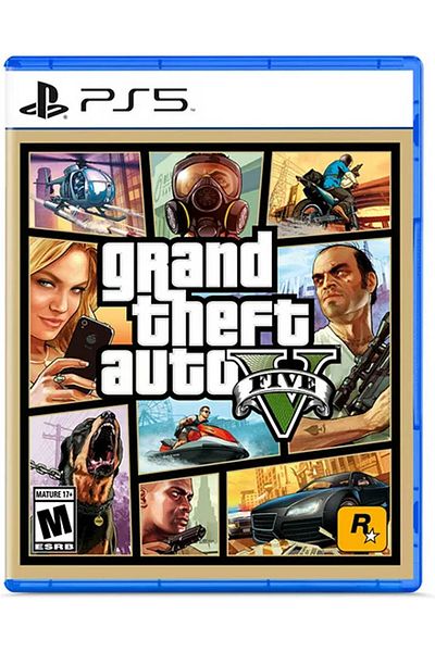 Rockstar لعبة Grand Theft Auto V لجهاز PlayStation 5، النسخة الأمريكية