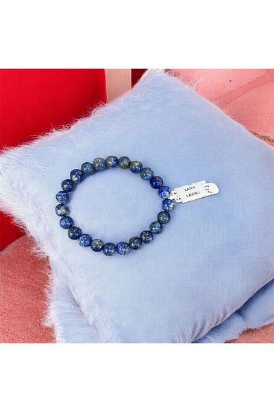AURA STONE Lapis Lazuli 8mm Natural Stone Bracelet