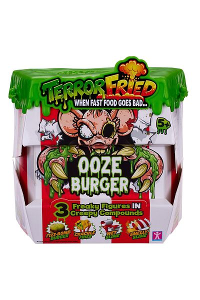 Terror Fried Terrorfried 4 Medium Menus and 3 Mystery Figures 8092