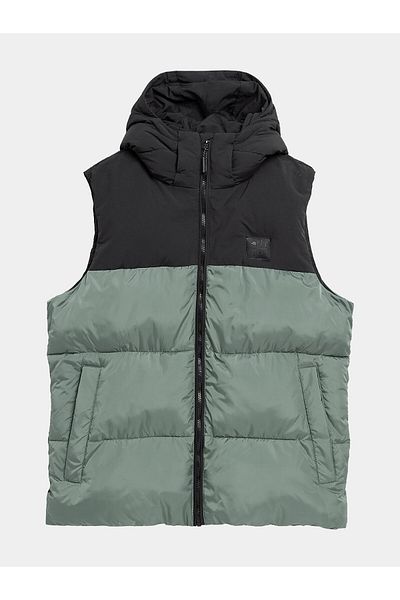 4F Men's Vest TVESM064 Khaki