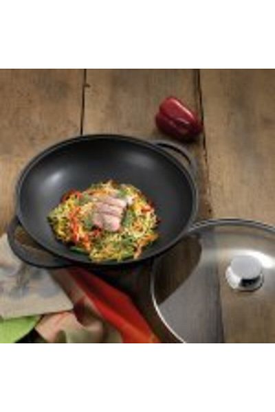 Kela Wok with lid 32 cm KERROS