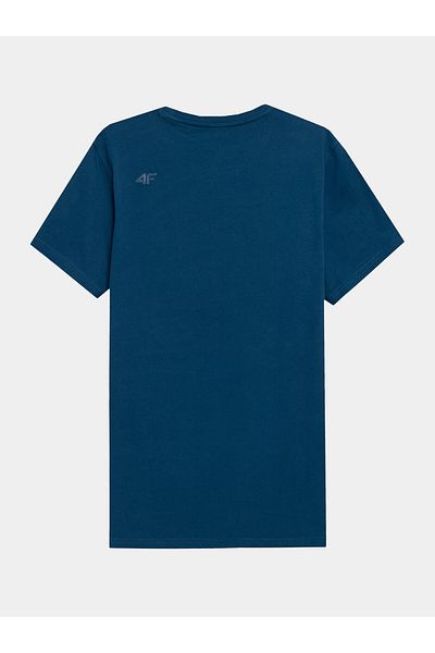 4F Tricou bărbătesc TTSHM0876 albastru