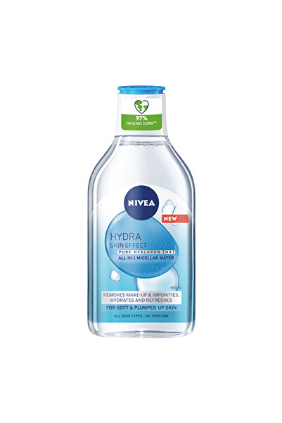 NIVEA Nivea Hydra Skin Effect Micellar Water with Pure Hyaluronic Acid, 400 ml